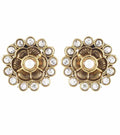 Karatcart 22K Goldplated Stud Earrings Set  by Karatcart