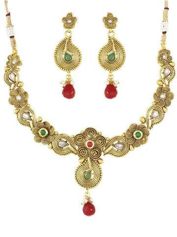 Multicolor Traditional Jewellery Set