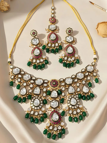 bridal jewellery Kundan Set