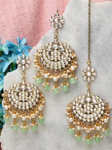 Earring with Mangtikka