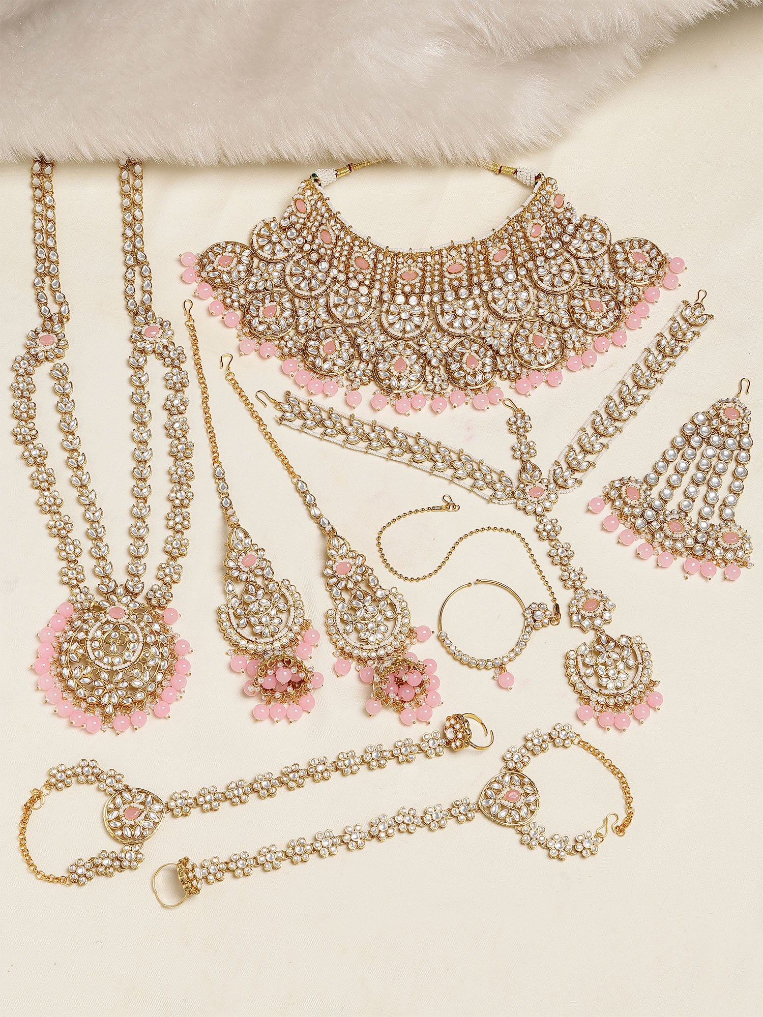 Kundan Jewellery Neck Sets In Flipkart Bridal Jewellery Set