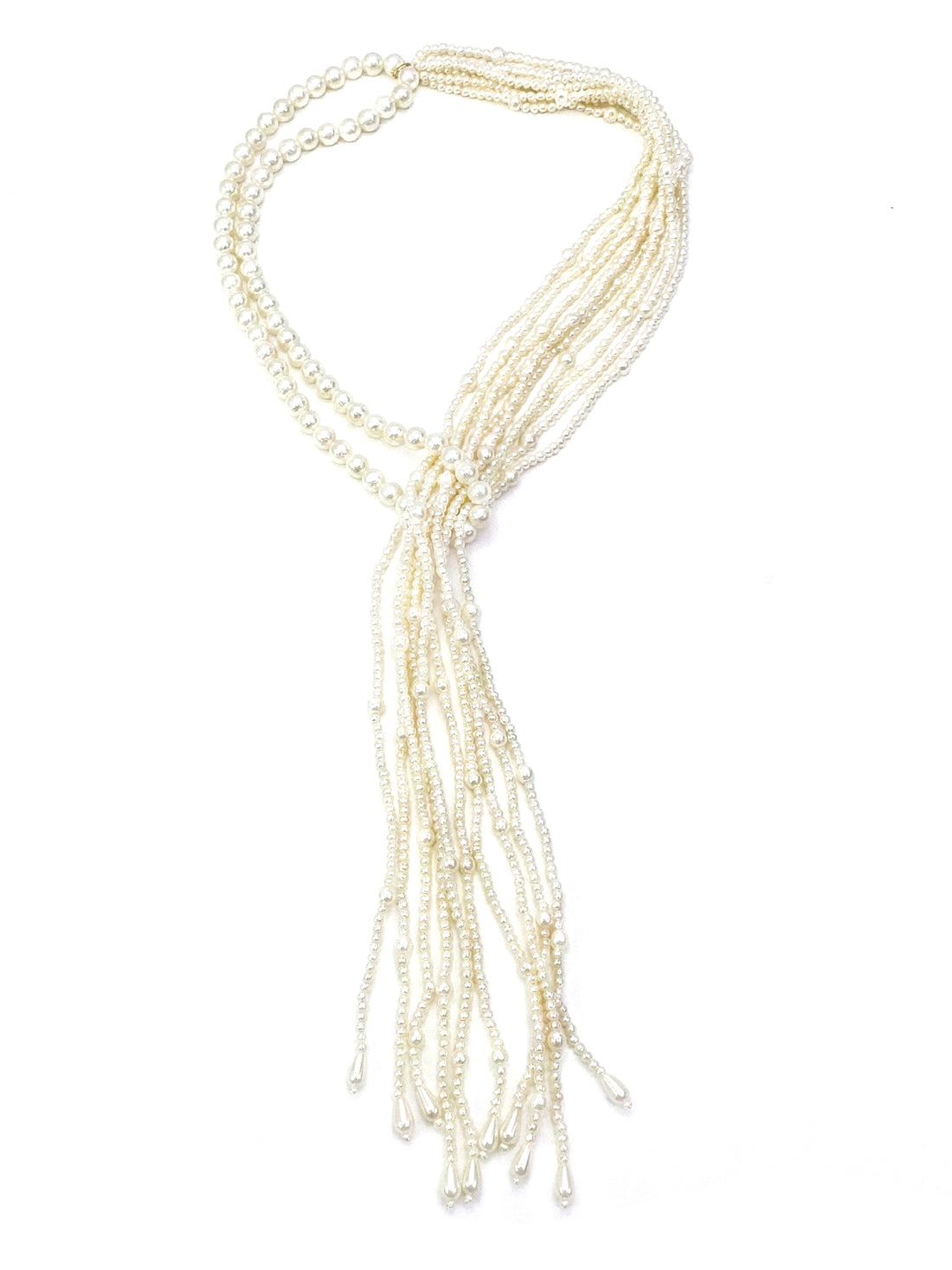 KARATCART Multi Layer Pearl Beaded Necklace for Women