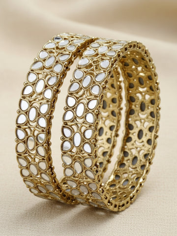 Karatcart Alloy Gold-plated Bangle
