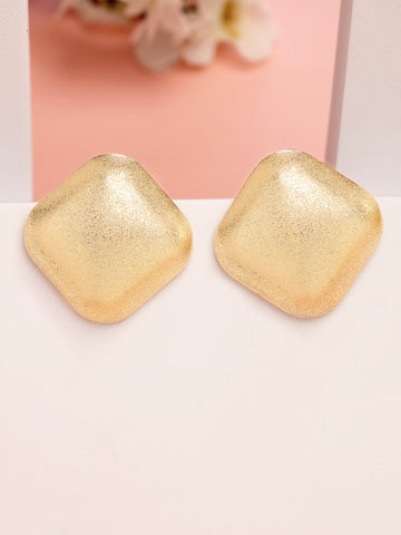 Bohey by KARATCART Gold Plated Stud Earrings for Women