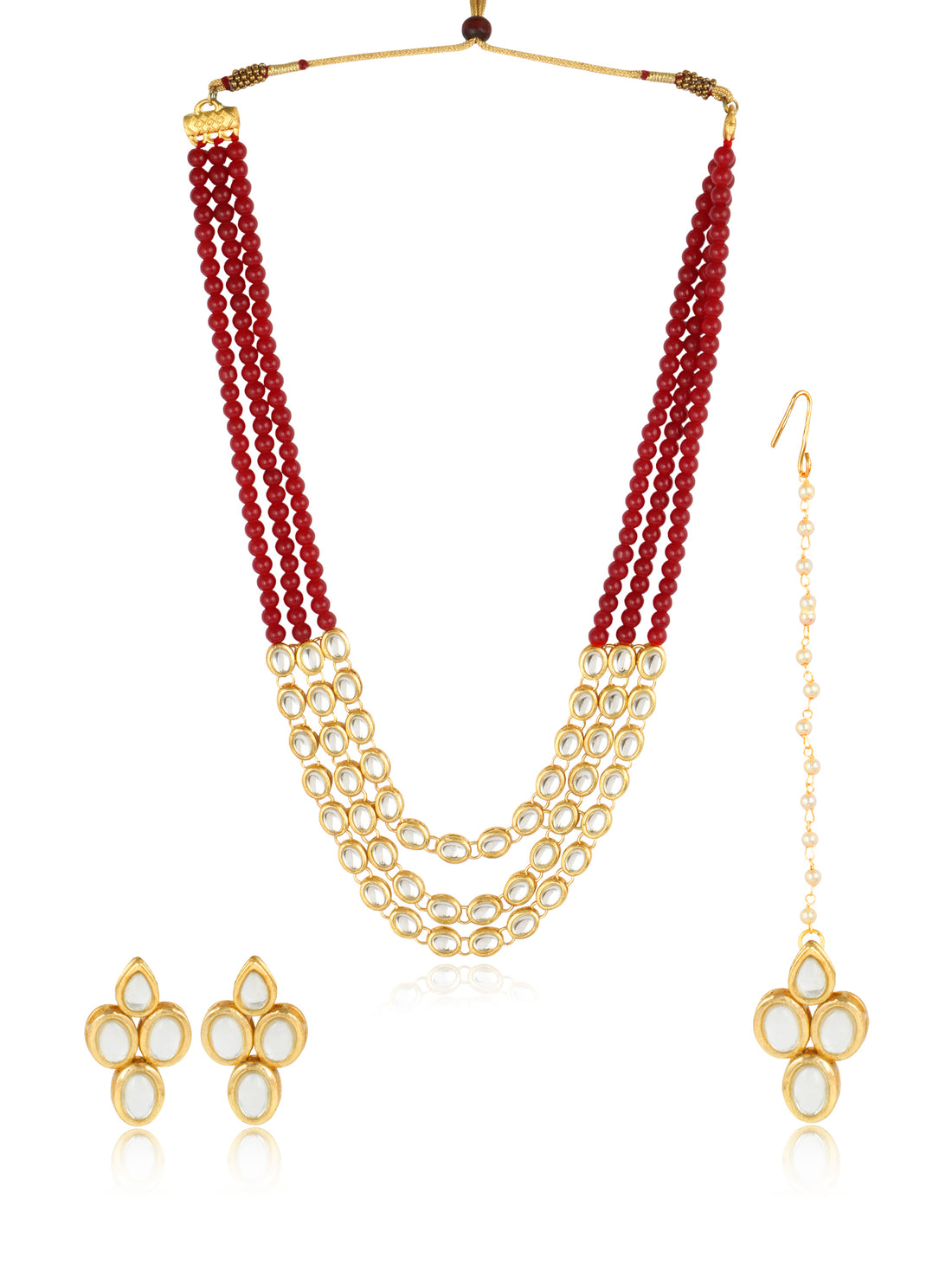 Kundan Rani Haar Necklace Set