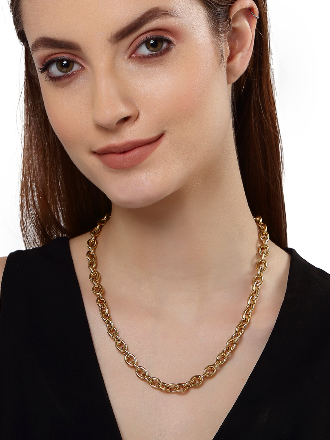 Gold Plated Neck Chain for Men and Women