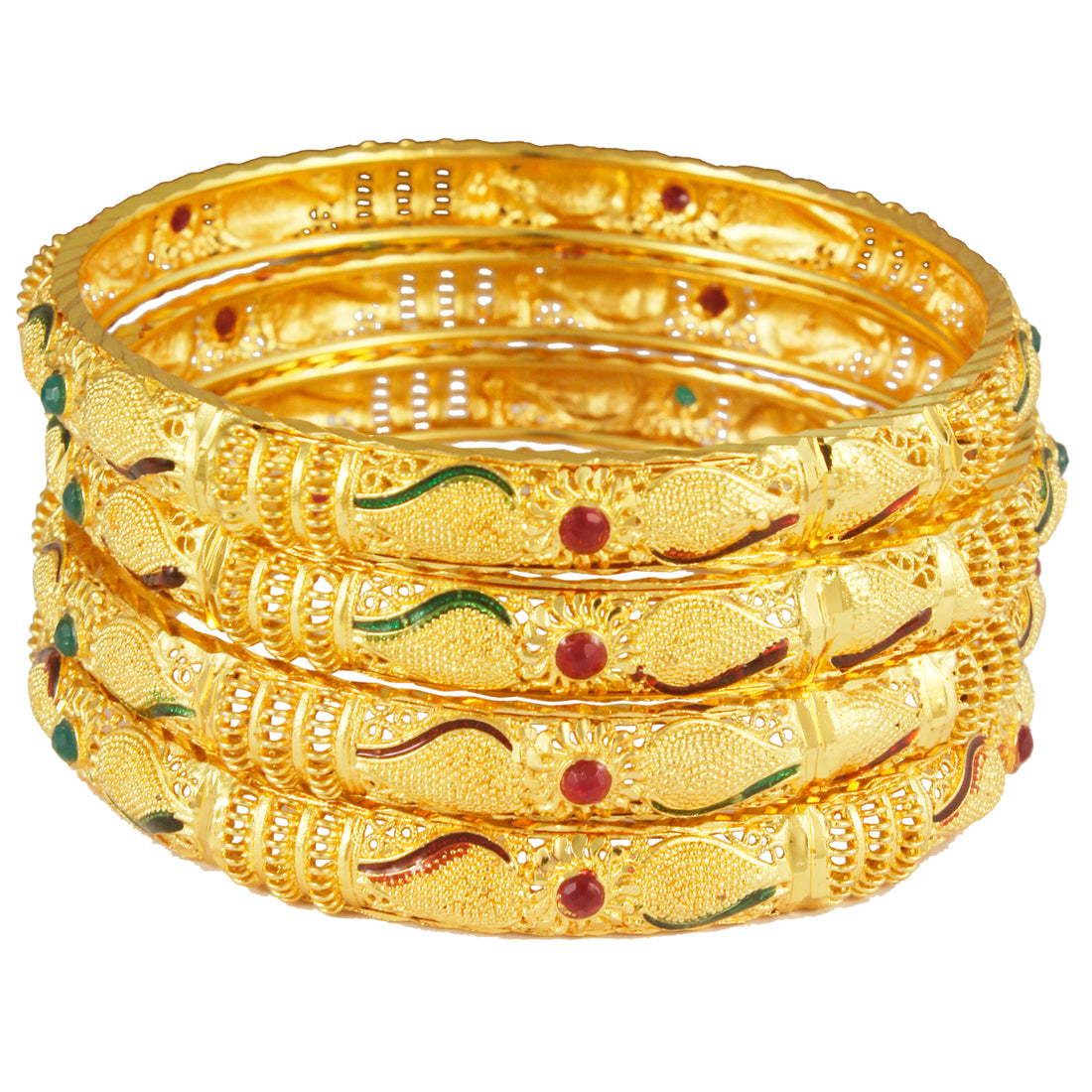 Gold Forming Bangles