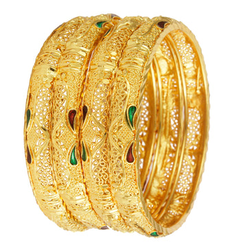 Gold Forming Bangles