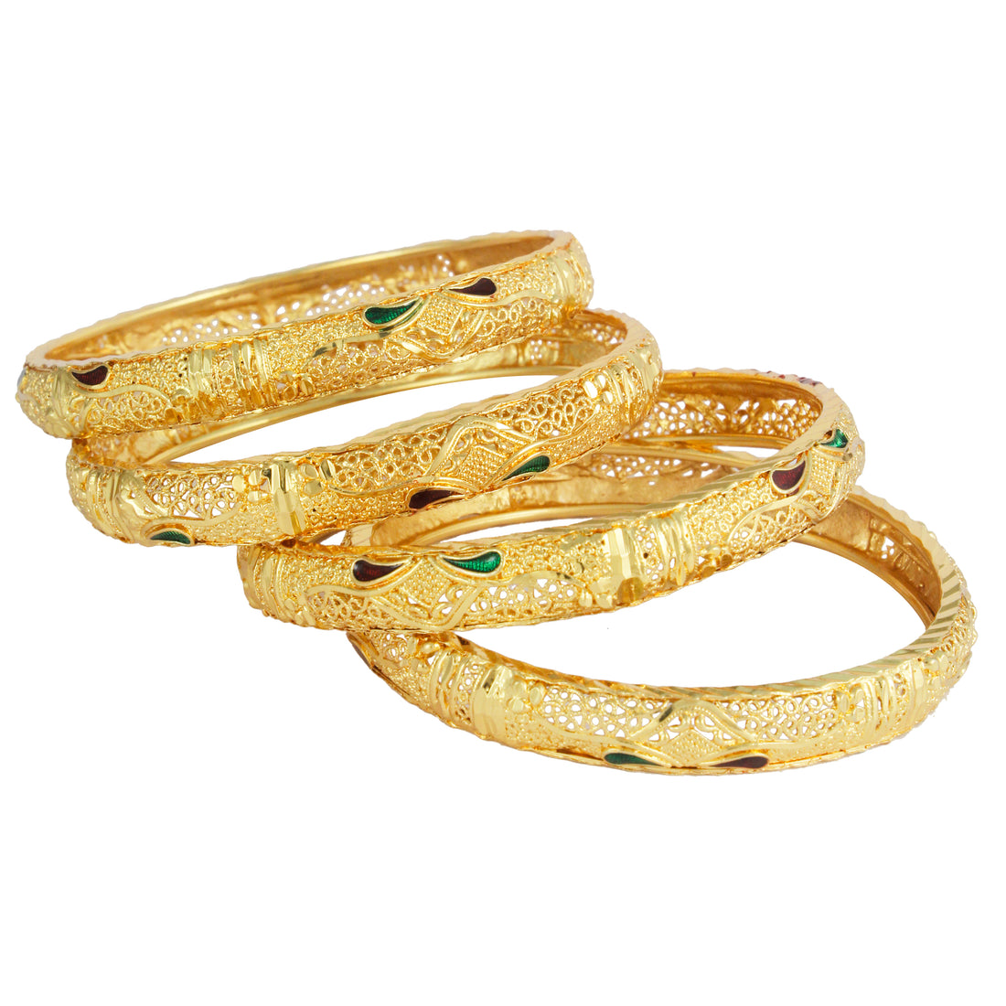 Gold Forming Bangles