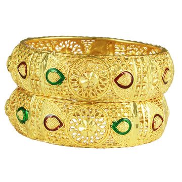 Gold Forming Bangles