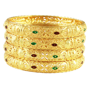 Gold Forming Bangles