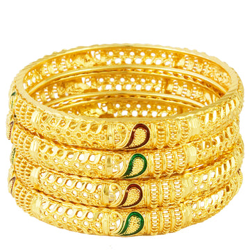 Gold Forming Bangles