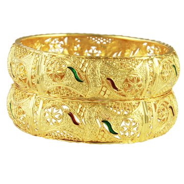 Gold Forming Bangles