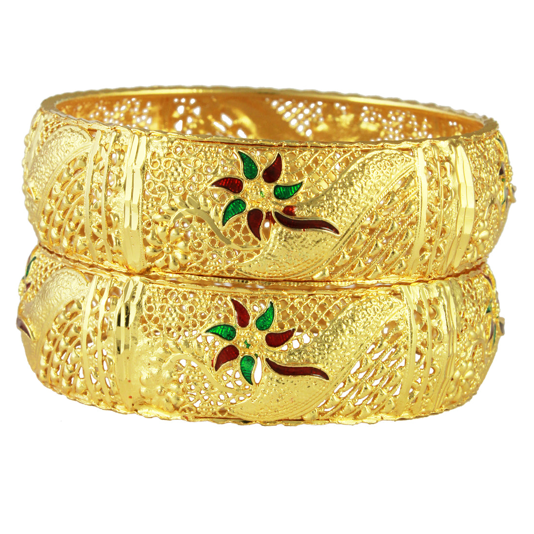 Gold Forming Bangles