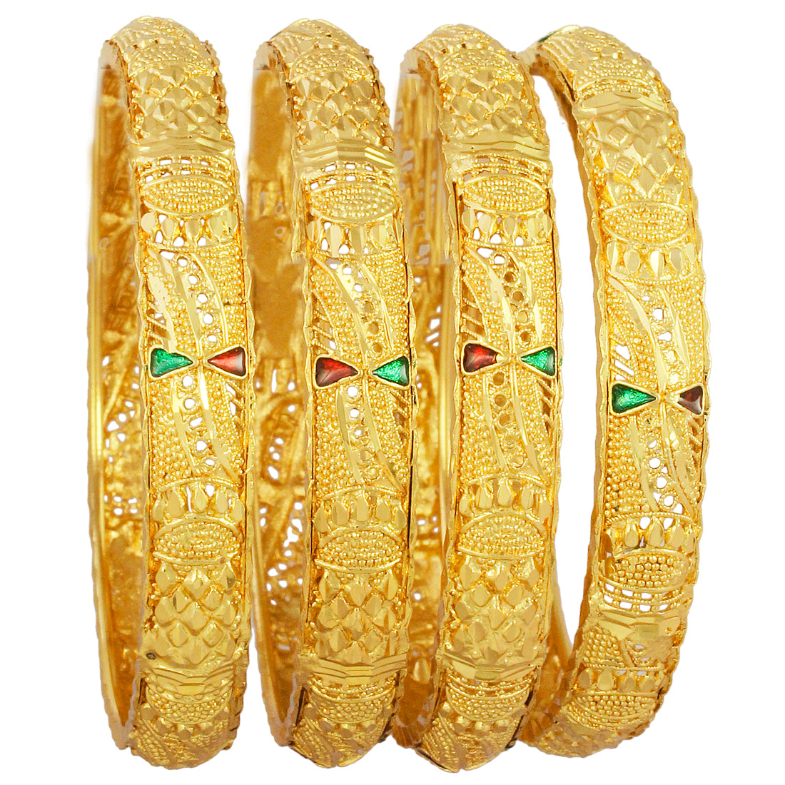 Gold Forming Bangles