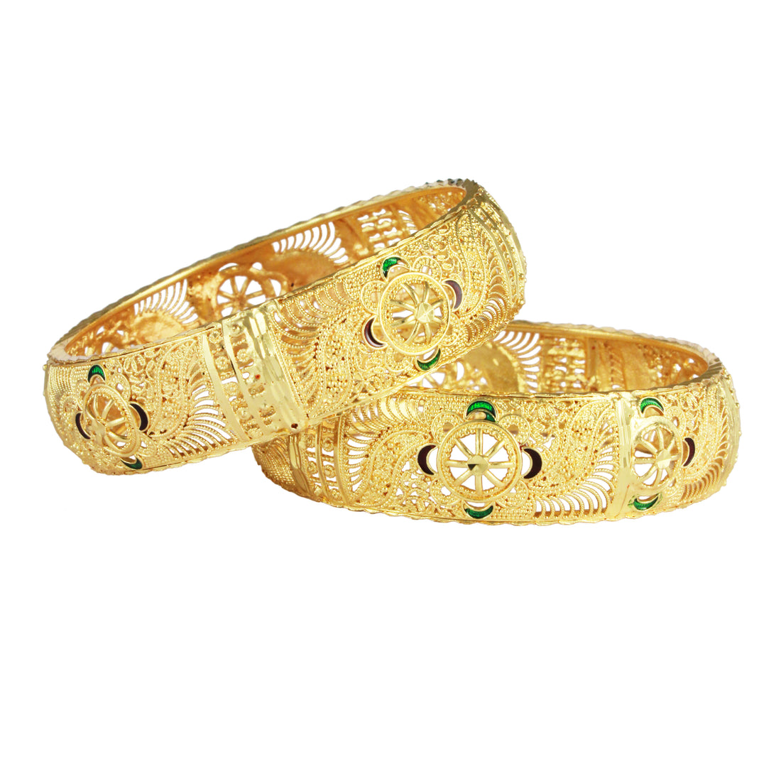 Gold Forming Bangles