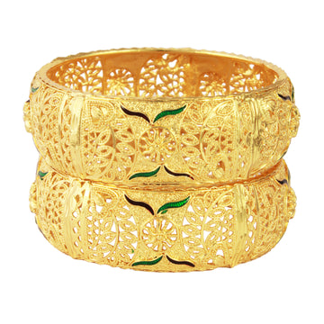 Gold Forming Bangles