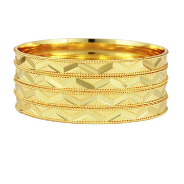 Gold Forming Bangles