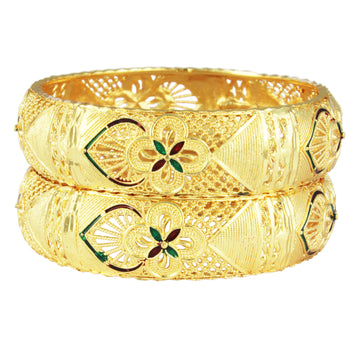 Gold Forming Bangles