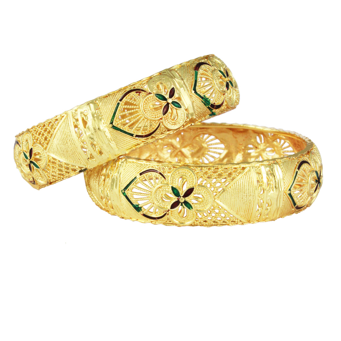 Gold Forming Bangles