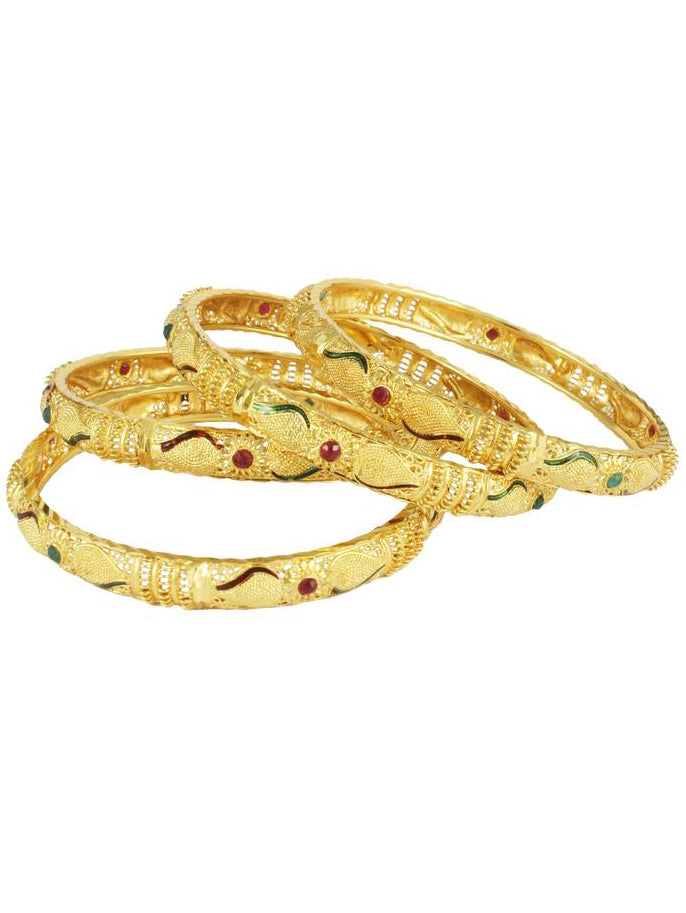 Gold Forming Bangles