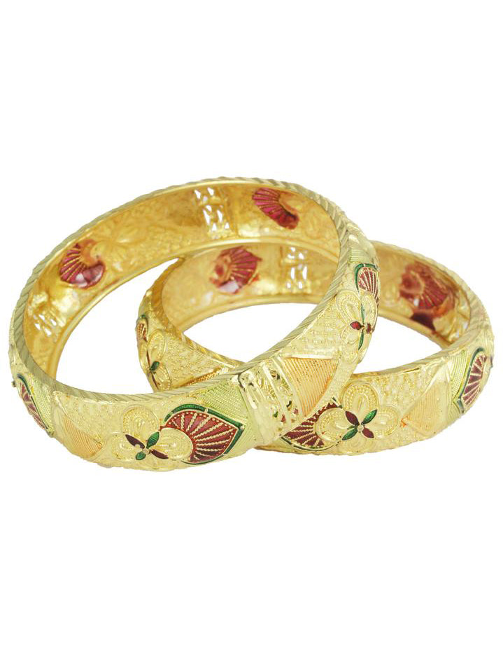 Gold Forming Bangles