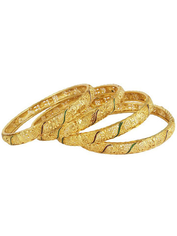 Gold Forming Bangles