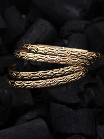 Gold Forming Bangles for Women