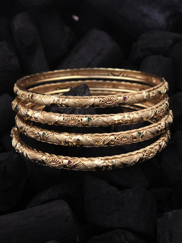 Gold Forming Bangles for Women