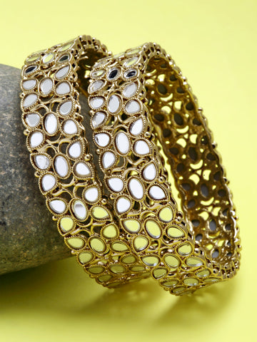 Karatcart Alloy Gold-plated Bangle