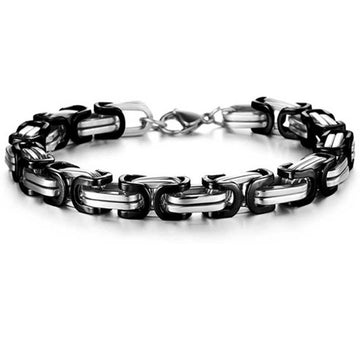 Karatcart Bracelet Stainless Steel Chain Bracelet for Men and Boys