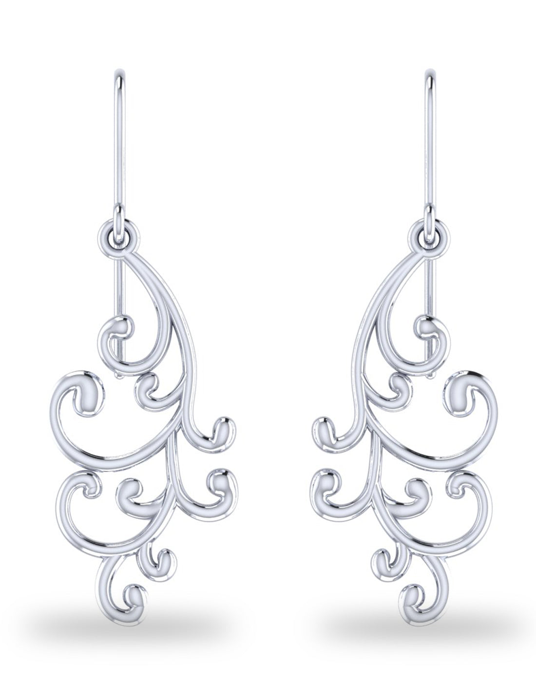 KUNUZ 925 Sterling Silver Dangler Earrings - view 5