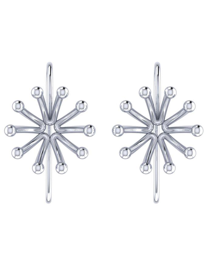 KUNUZ 925 Sterling Silver Stud Earrings - view 7