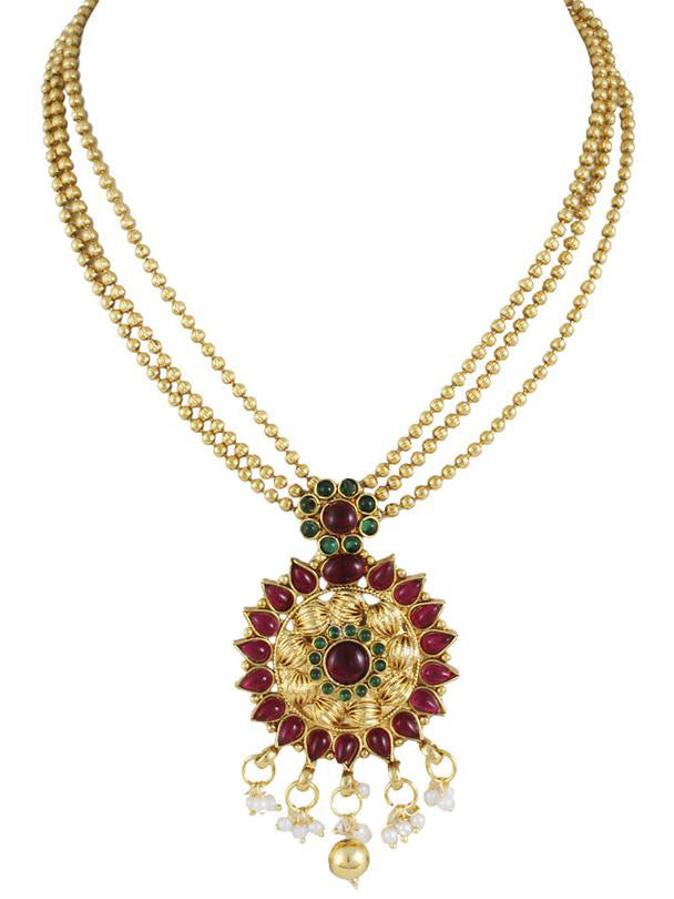 Multicolor Traditional Jewellery Set